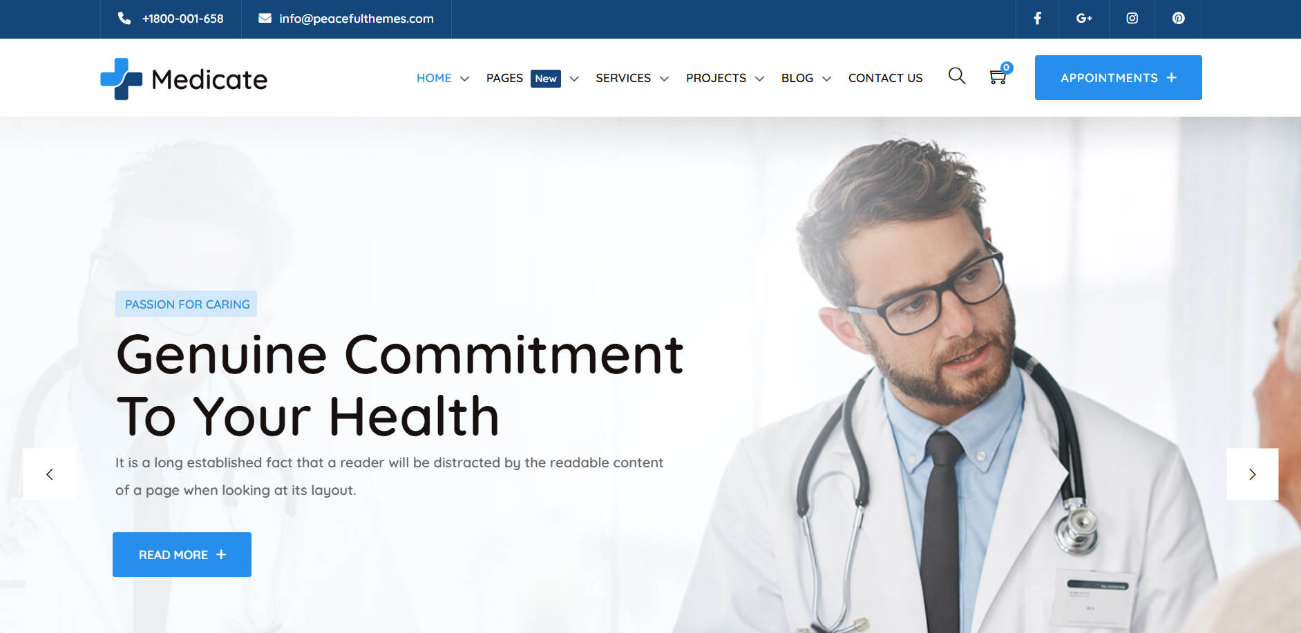 medical web development
