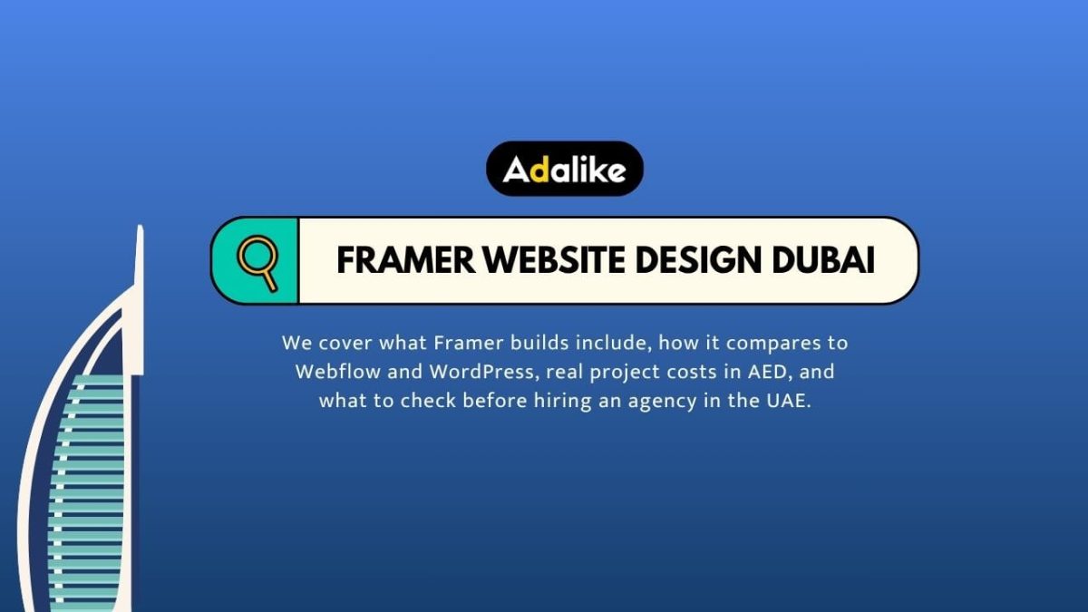 framer website design dubai