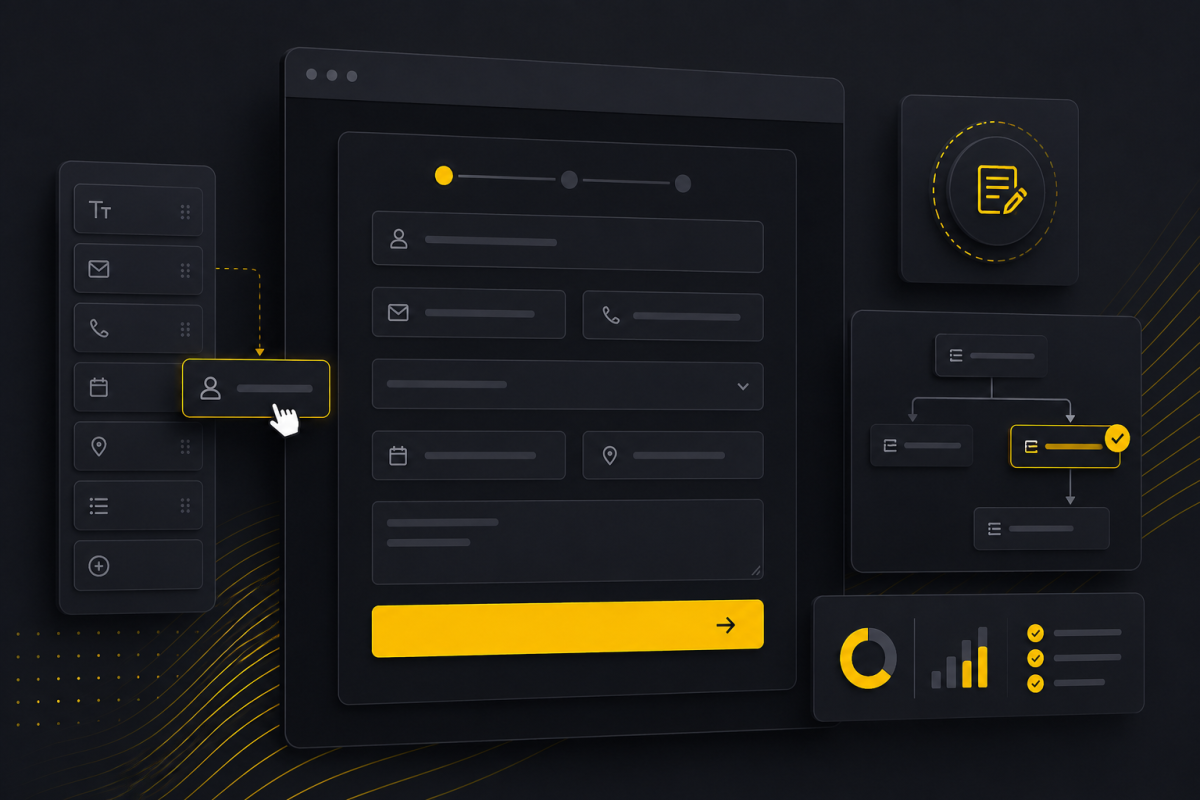 Dynamic website forms